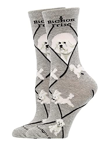Bichon Socks for Women Gift for Dog Lovers2