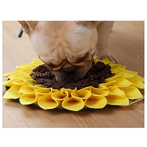 Tappeto Olfattivo Cane Pet Dog Snuffle Mat Naso Odore Formazione Sniffing Pad Alimentazione lenta Ciotola Distributore di cibo Tappeto Alleviare lo stress Lavabile Pieghevole Tappetino Olfattivo Cane