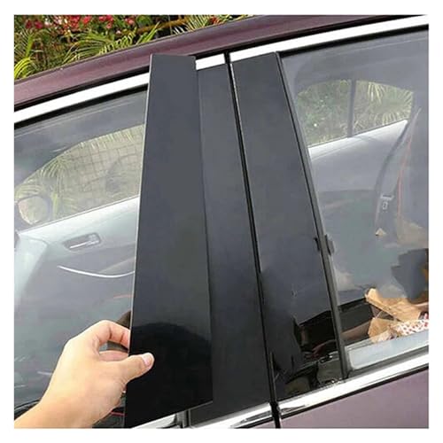 Cubiertas protectoras postes pilares Nissan Rogue X-Trail contra arañazos de ventanas 5