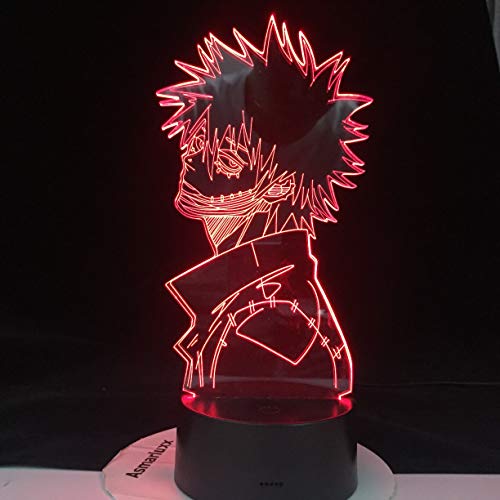 ACADEMIA DABI MY HERO LED ANIME LAMP 3D