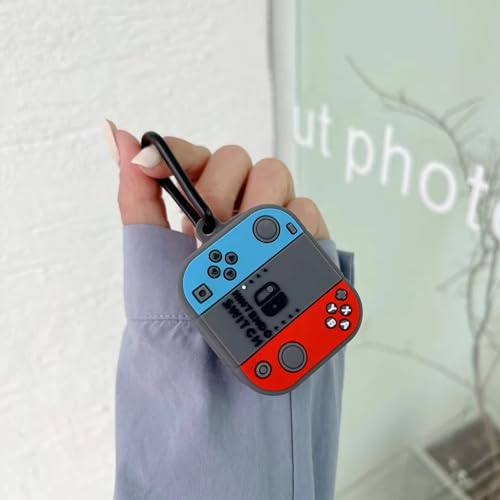 Image of Valente Silicone Case Cover for Samsung Galaxy Buds FE (2023), Buds 2 Pro (2022), Buds 2 (2021), Buds Pro (2021), and Buds Live (2020) (Nintendo)