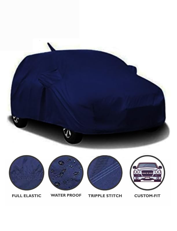 Image of J S R Waterproof Body CAR Cover for Toyota ETIOS (Toyota ETIOS CAR Cover | ETIOS CAR Cover | ETIOS CAR Cover Waterproof | CAR Cover for ETIOS)