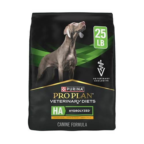 Pro Plan Veterinary Diets Purina HA Hydrolyzed Protein Dog Food Dry Chicken Flavor Formula - 25 lb....
