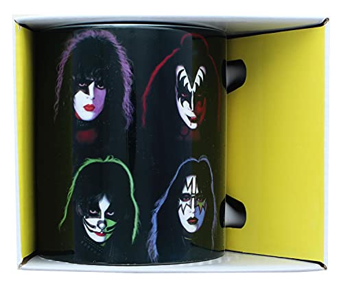 Taza de cerámica negra 11 onzas NMR miniatura 2