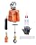 VEVOR 3-in-1 Electric Hoist Winch, 1100 lbs Capacity, 1500W Portable Power Winch, 30 ft Lifting Height, 16 ft/min with Wire and Wireless Remote Control, for Garage, Warehouse, Factory Lifting Towing