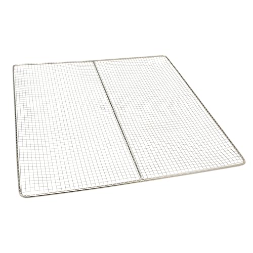 Smokin Tex Pro 1400 Seafood Grill Stainless - Fine Mesh Rack for Fish & Small Foods, 14.5