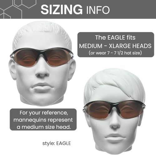Image of proSPORT Blue Light Reducing High Definition HD Lens Sunglass TR90 Sport Frame Men Women