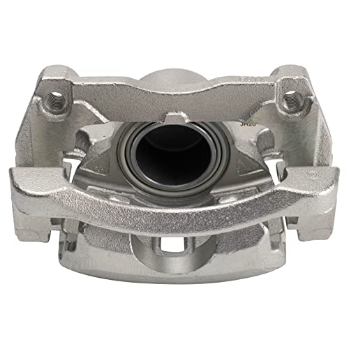 Image of TRQ Front and Rear Brake Caliper Set Caliper Brackets Compatible with 14 Nissan Rogue 15-16 Rogue US Built Models 17-18 SV US Built Models 17-18 SL