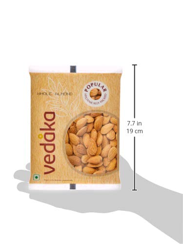 Image of Amazon Brand - Vedaka Premium Dry Fruit Combo | 400 Gram | 200 Gram Each - Almonds & Raisins (Pack of 2)