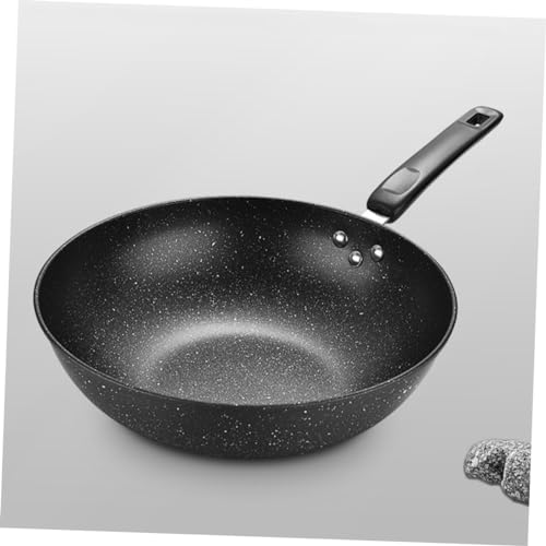 Wok pequeño con fondo de piedra Maifan y antiadherente miniatura 4