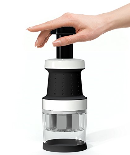 image for Vremi Food Chopper One Piece Salad Vegetable Chopper and Slicer Dicer 