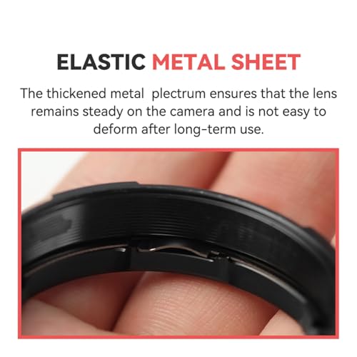 Anillo Adaptador TTARTISAN M a Montura Sony E, Compatible con Cámaras A7, A7II, A7III, A7IV, A7R, A7RII, A7RIII, A7RIV, A7RV, A7S, A7SII, A7SIII, A7C, A9, A9II, A1, A9III, A1II, ZV-E1, A7C2, A7CR miniatura 6
