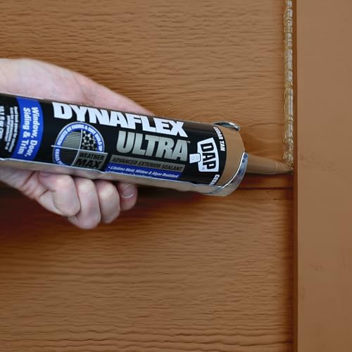 Image of DAP Dynaflex Ultra Advanced Exterior Sealant, Cedar Tan, 10.1 Oz (7079818221)