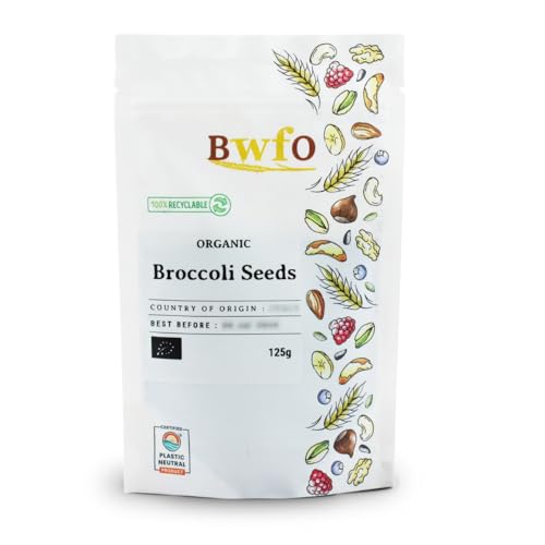 Organic Broccoli Seeds 125g (BWFO)