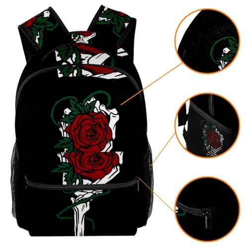 Sac à dos d'école grand volume multicolore pour adolescents
