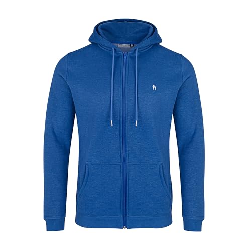 Men's Tall Slim-Fit Long Sleeve Midweight Fleece Full Zip Hoodie