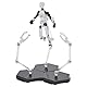 FINGERINSPIRE 3 Stück Actionfigurenständer Schwarz Montage Actionfiguren Displayhalter Spleißbarer Sechskantsockel Modellstützständer Miniaturmodellsockel Für HG RG SHF 1/144 Figuren