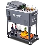 BODEGACOOLER 50QT Electric Cooler with Wheels, Compressor Rolling Cooler - Image 4