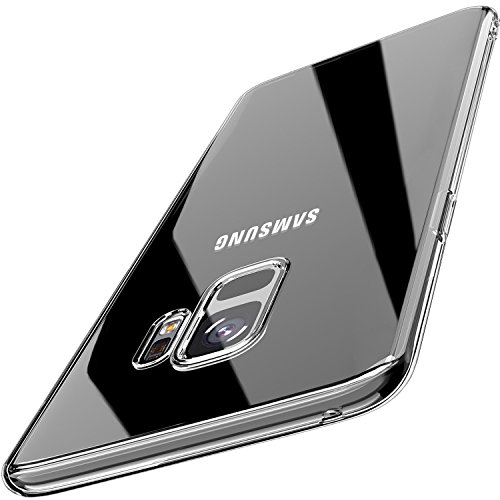 TOZO for Samsung Galaxy S9 Case Clear Soft TPU Gel Skin 1.0mm Soft Protective Cover Clear