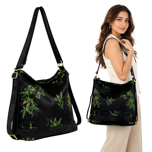 Image of Storite Mini Bag for Women 4L| Lightweight Nylon Travel Bag with Multiple Pockets | Casual Work Office Backpack for Girls & Ladies