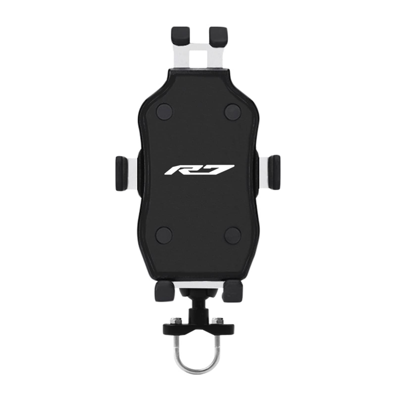 Dla YAMAHA YZF-R7 R7 YZFR7 YZF R7 R 7 Motocykl Wielofunkcyjny Poprzeczka Kierownica Balance Bar Dźwignia (Kolor : Silver Phone Stand, Rozmiar : 1)