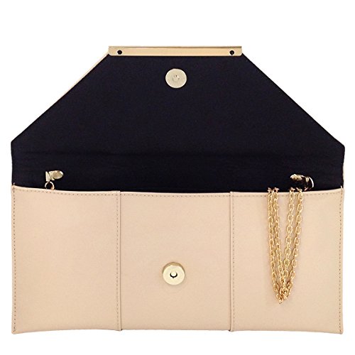 Image of JNB Faux Patent Leather Envelope Candy Clutch