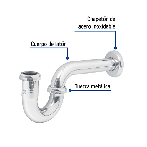 Céspoles de latón para lavabo 17 Imagen adicional