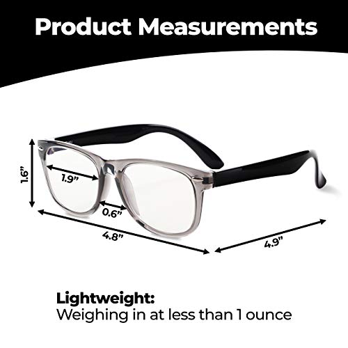 Image of GALVANOX Ava & Ethan Blue Light Glasses for Kids, Blue Light Blocking for Computer /Gaming (Ages 3-12)