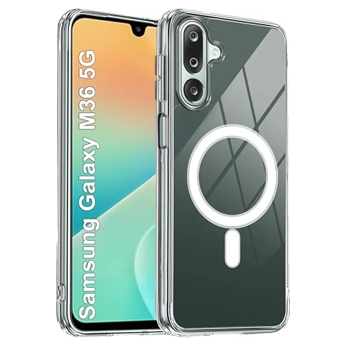Image of Zapcase Back Case Cover for Samsung Galaxy M36 5G | Compatible for Samsung Galaxy M36 5G Back Cover | Scratch-Resistant Back Cover | Clear