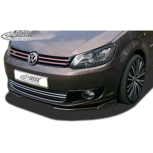 RDX Racedesign Spoiler avant Vario-X compatible avec Volkswagen Touran 2011- & Caddy 2010- (PU)