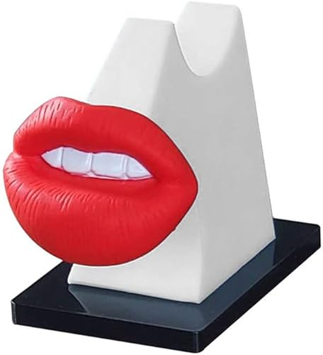 Miniatura 2 de Hotlips - Soporte de exhibición para lentes de sol, lentes de sol, forma de nariz, pedestal, labios de sonrisa