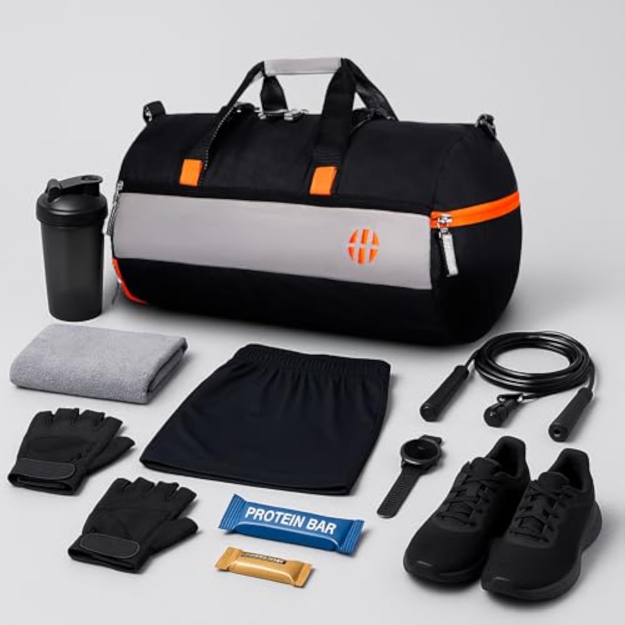Trinity 28L Water Resistant Sports Duffel Gym Bag for Men & Women