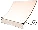 Awntech 6-Feet Charleston Window/Entry Awning, 44 by 36-Inch, Off White