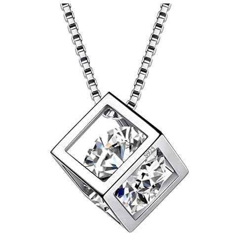 Aurora Tears April Birthstone Necklace for Women Cover