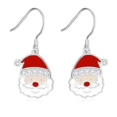 Santa earrings