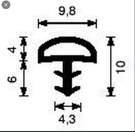 guarnizione per porta interna