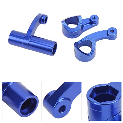 Conjunto de Direção RC, Blocos de Direção RC de Substituição de Liga de Alumínio para Carro Karton 6