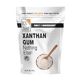 It's Just - Xanthan Gum, 8oz, Batch Tested Gluten Free, Keto Baking, Non-GMO, Thickener for Sauces, Soups...