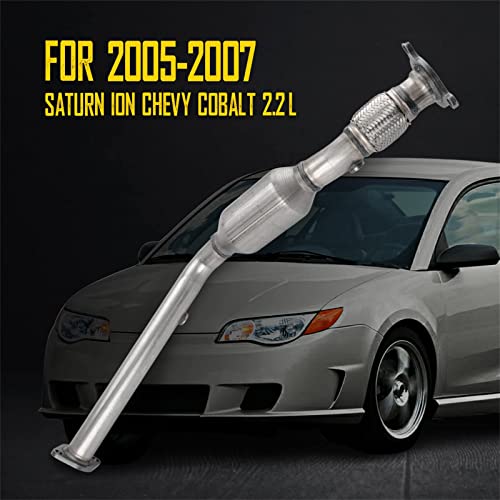 Marsflux Catalytic Converter Stainless Steel 54807 Replacement For 2005-2007 Cobalt, 2006-2007 Hhr, 2005-2007 Saturn Ion 2.2/2.4L (Epa Compliant) #TOP3