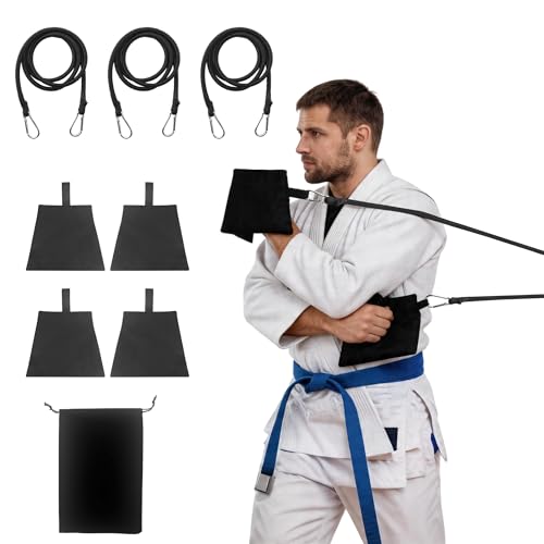 Jiu Jitsu Grip Trainer Simulating - Gi-BJJ Resistance Bands Kit,