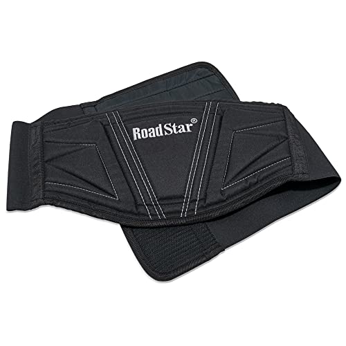 ROAD-STAR Nierengurt 100% Polyester - für Männer und Frauen Nierenwärmer Motorrad Größe L/XL