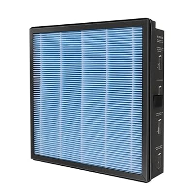 For Xiaomi Mijia Electric Air Purifier Fresh Air System A1 Composite Filter Element MJXFJ-150-A1 Merv12 filter HEPA replacement(White)