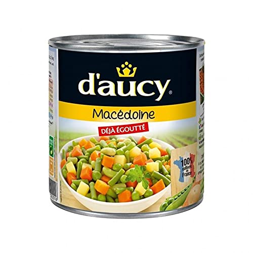 D'aucy Macédoine Déjà Egouttée 290g (lot de 10)