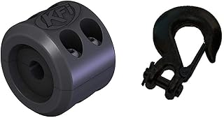 KFI Products ATV-SCHS Winch Cable Hook Stopper, Black & (ATV-Hook) Winch Cable Hook