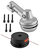 PNYZIK 4180 640 0114 Trimmer Gear Head Mower Gearbox and Grass Head Fit for Stihl Series FS91 FS91R FS111R FS131 FS131R FS111RX FS111 FSA135R FSA135 Replace 4137 710 3800 4002 710 2108 4002 710 2169