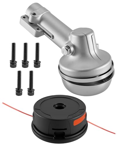 PNYZIK 4180 640 0114 Trimmer Gear Head Mower Gearbox and Grass Head Fit for Stihl Series FS91 FS91R FS111R FS131 FS131R FS111RX FS111 FSA135R FSA135 Replace 4137 710 3800 4002 710 2108 4002 710 2169