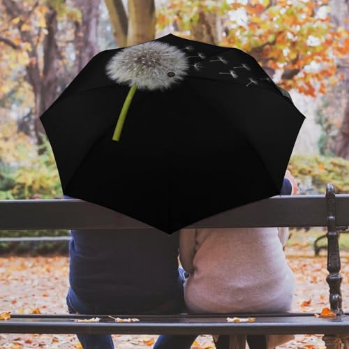 Parapluie pliable pissenlit manuel compact pour voyage - 5