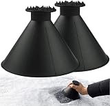 Grattoirs à Glace Ronds Grattoirs à Glace Magiques pour Pare-Brise...
