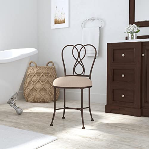 Hillsdale Furniture Hillsdale Christina Vanity Stool, Bronze #TOP1