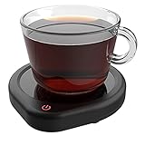 Coffee Mug Warmer with Auto Shut Off for Desk, Cup Warmer Smart Temperature Settings, Electric Beverage Tea Water Milk Warmer for All Cups and Mugs, Heating Plate Candle Wax Warmer(No Cup)